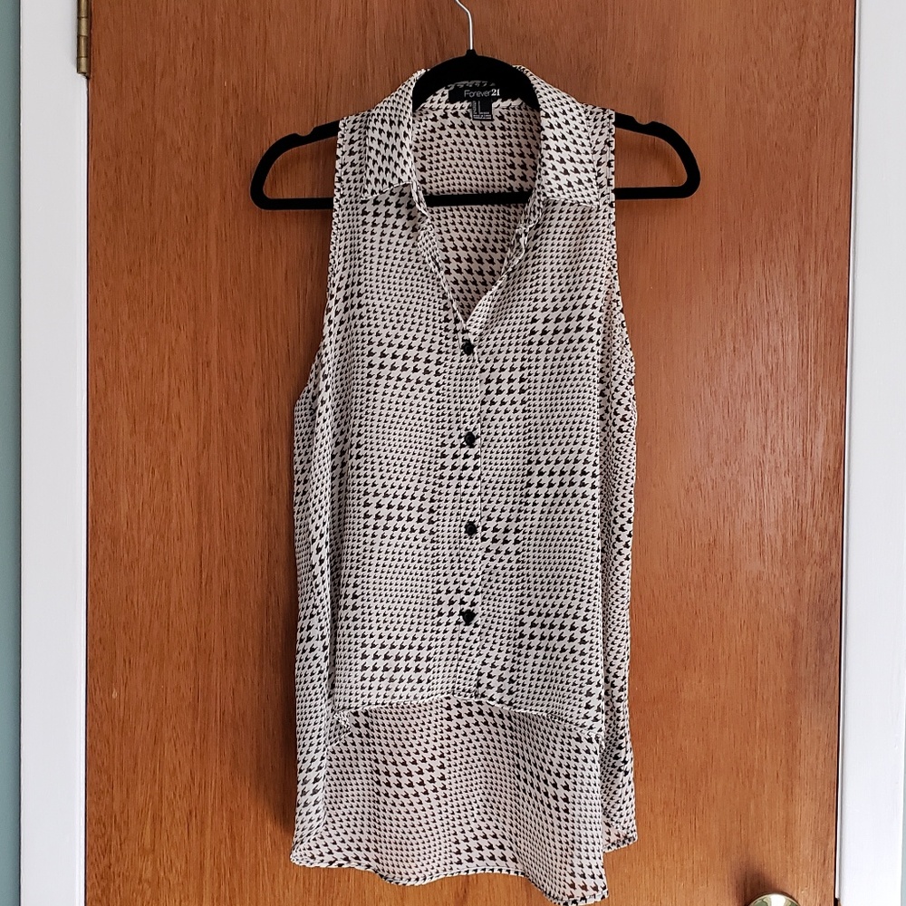 Forever 21 Collared Tank